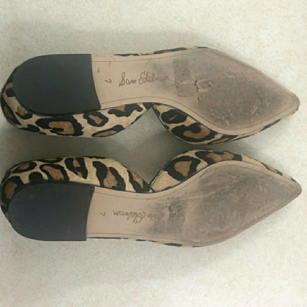 Sam Edelman Leopard Print Flats